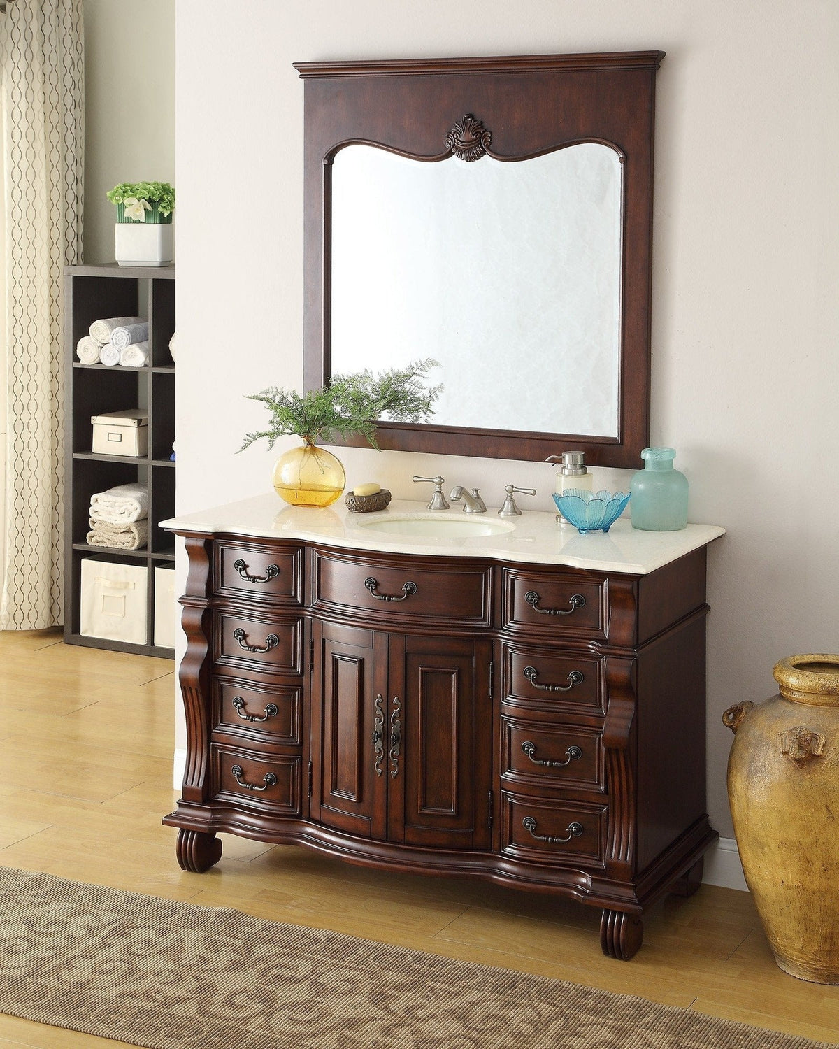 50-56 Inch Bathroom Vanities