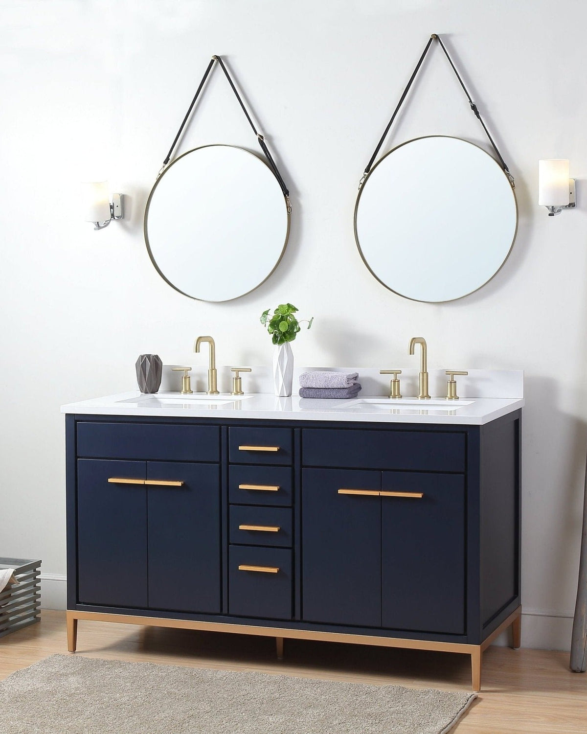 60-64 Inch Double Sink Vanities