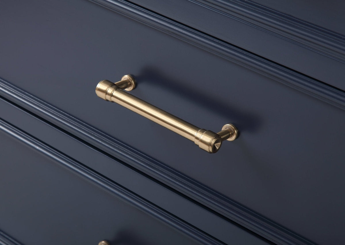30" Felton Navy Blue Modern Single Sink Bathroom Vanity