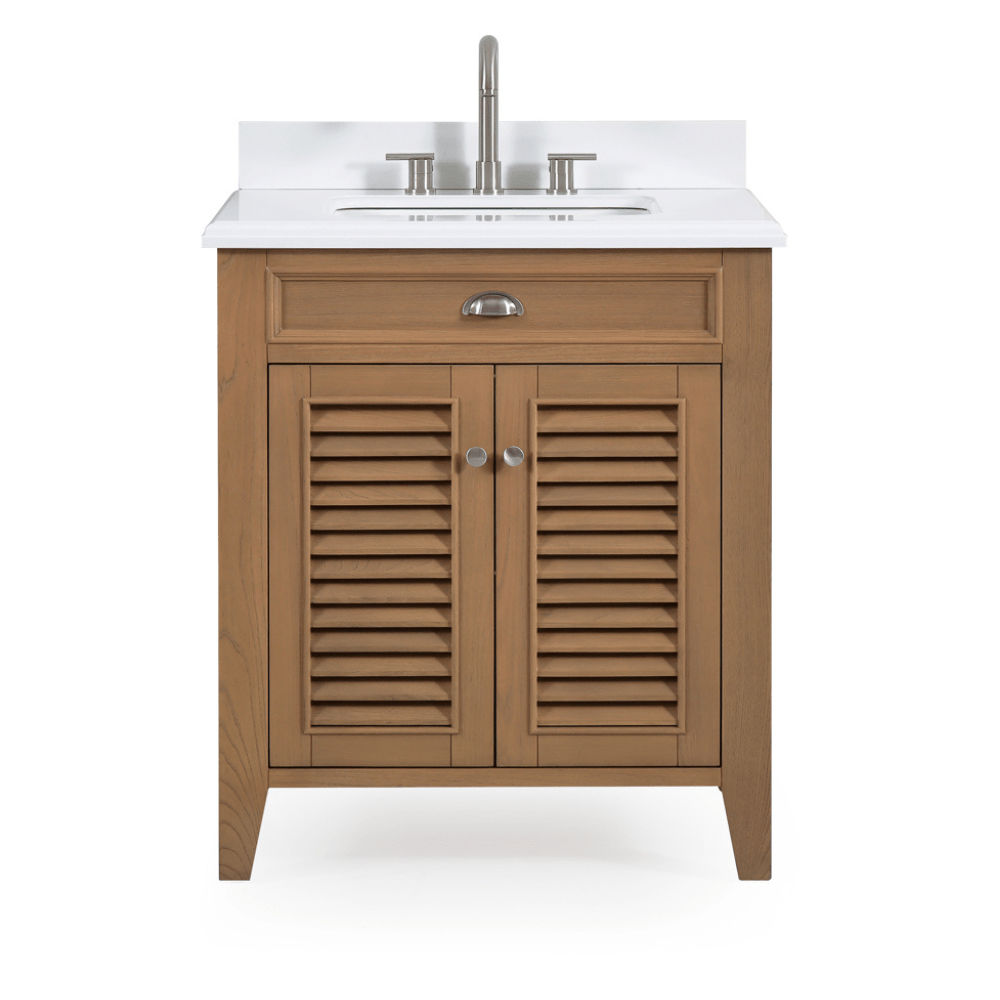 30 Inch Contemporary Style Wood Finish Kalani Bathroom Vanity