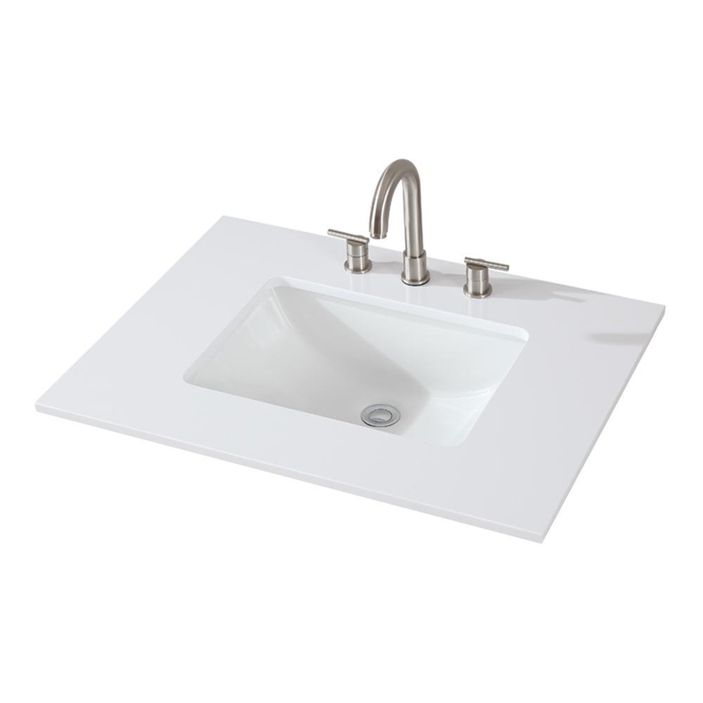 30" Tennant Brand Felix Modern Style Navy Blue Bathroom Vanity
