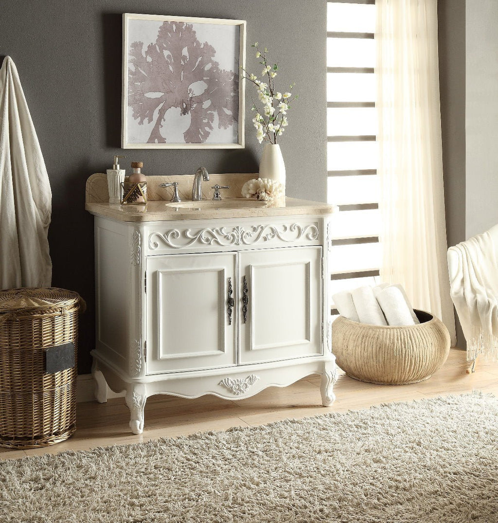 39" Carbone Bathroom Vanity - Model # HF - 1092B