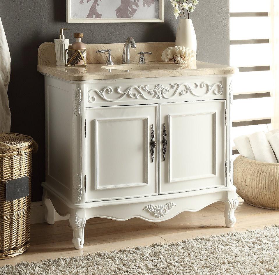 39" Carbone Bathroom Vanity - Model # HF - 1092B