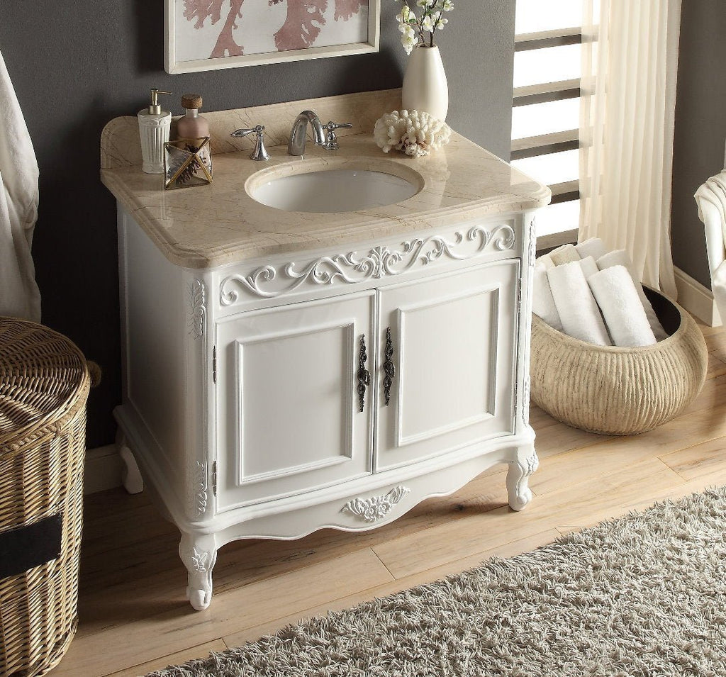 39" Carbone Bathroom Vanity - Model # HF - 1092B
