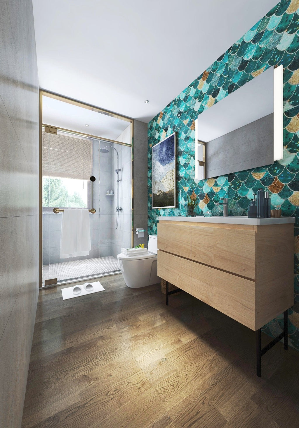 40 inch Modern Style Elvora Bathroom Sink Vanity