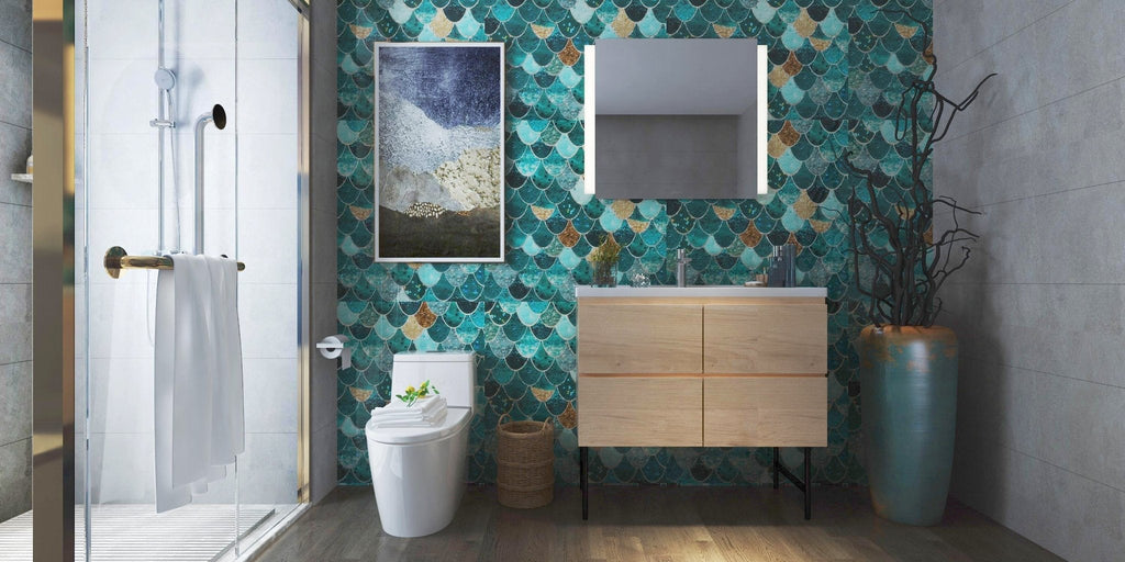 40 inch Modern Style Elvora Bathroom Sink Vanity