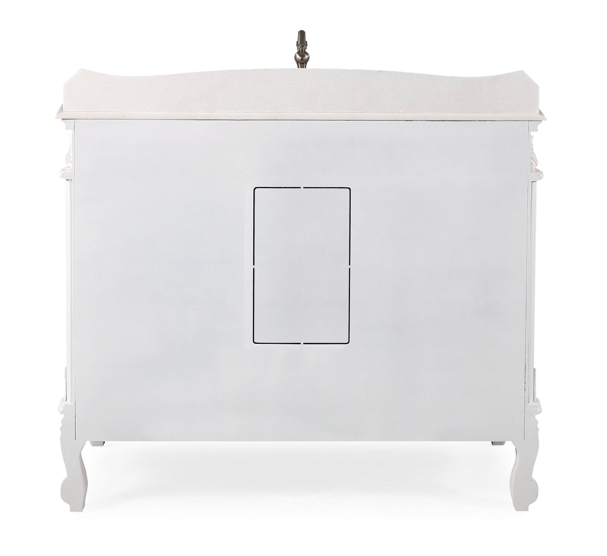 42 Inch Antique White Traditional Style Single Sink Beckham Bathroom Vanity