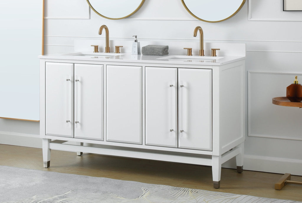 60" Tennant Brand Bertone Bathroom Sink Vanity