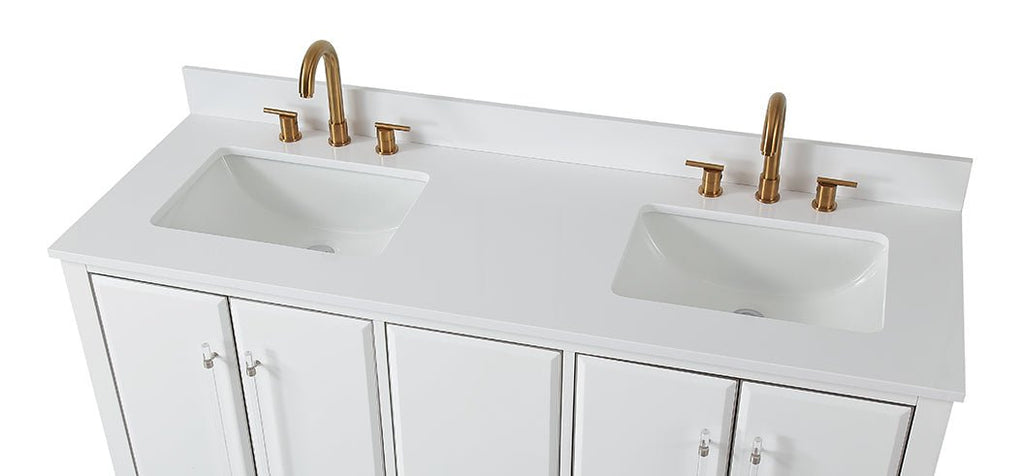 60" Tennant Brand Bertone Bathroom Sink Vanity