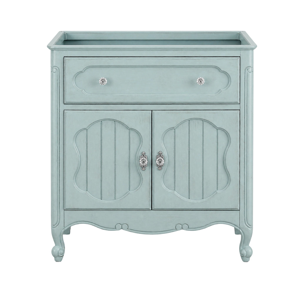 Knoxville Collection 34" Cabinet Base - Vintage Light Blue