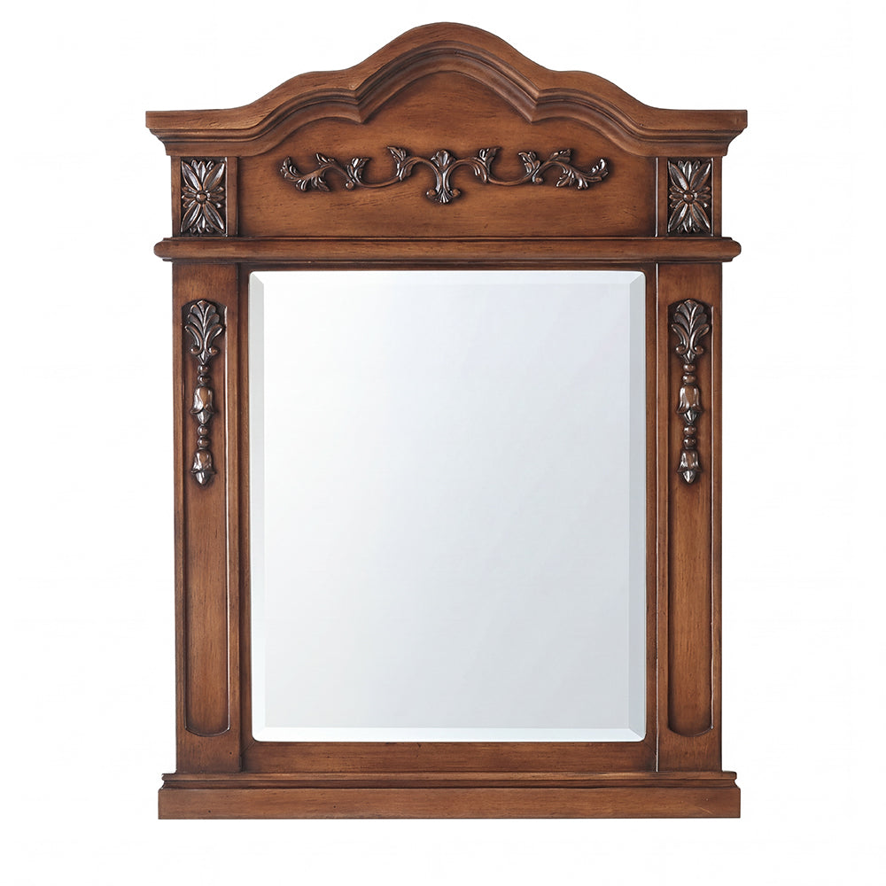 60 Inch Traditional Freestanding Antique Brown Morton Bathroom Vanity, Single Sink, White Quartz Top, Fully Assembled
