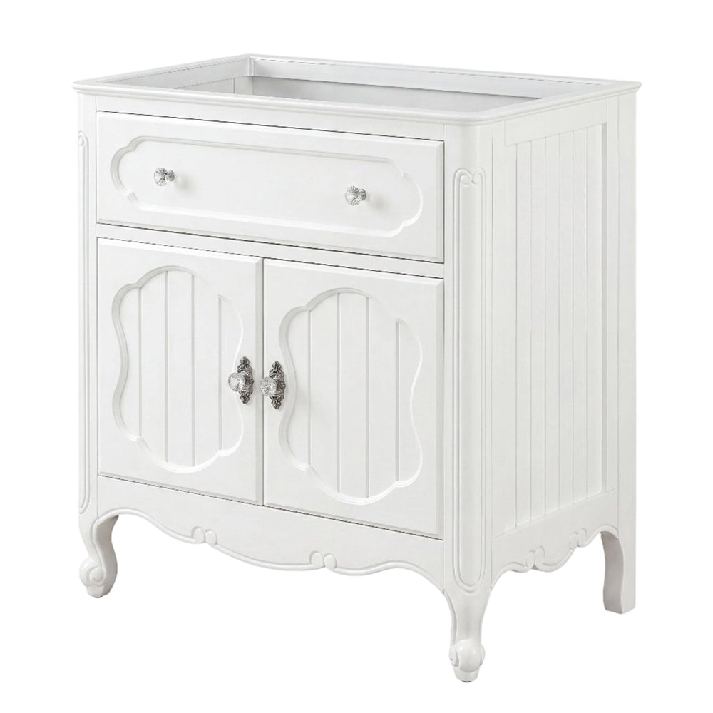 Knoxville Collection 34" Cabinet Base - White