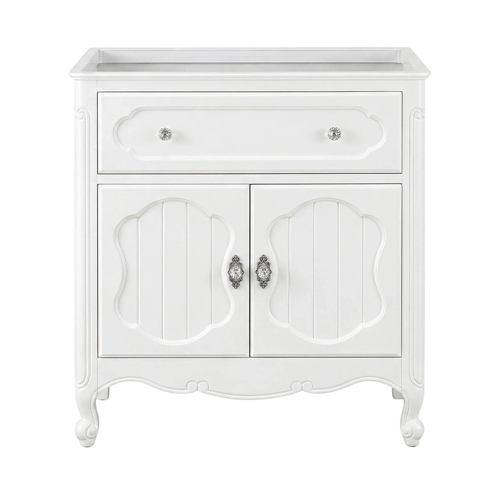Knoxville Collection 34" Cabinet Base - White