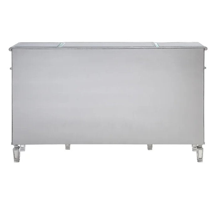 Mirrored Relection Andrea Hall Console (Silver)