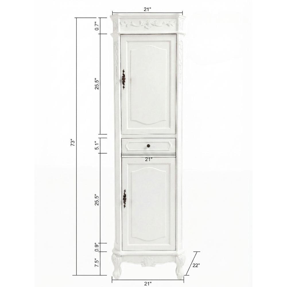 Morton Collection Linen Towel Cabinet