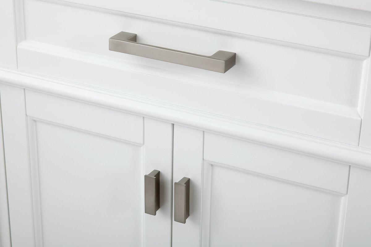 60'' Tennant Brand Durand Modern White Double Sink Bathroom Vanity